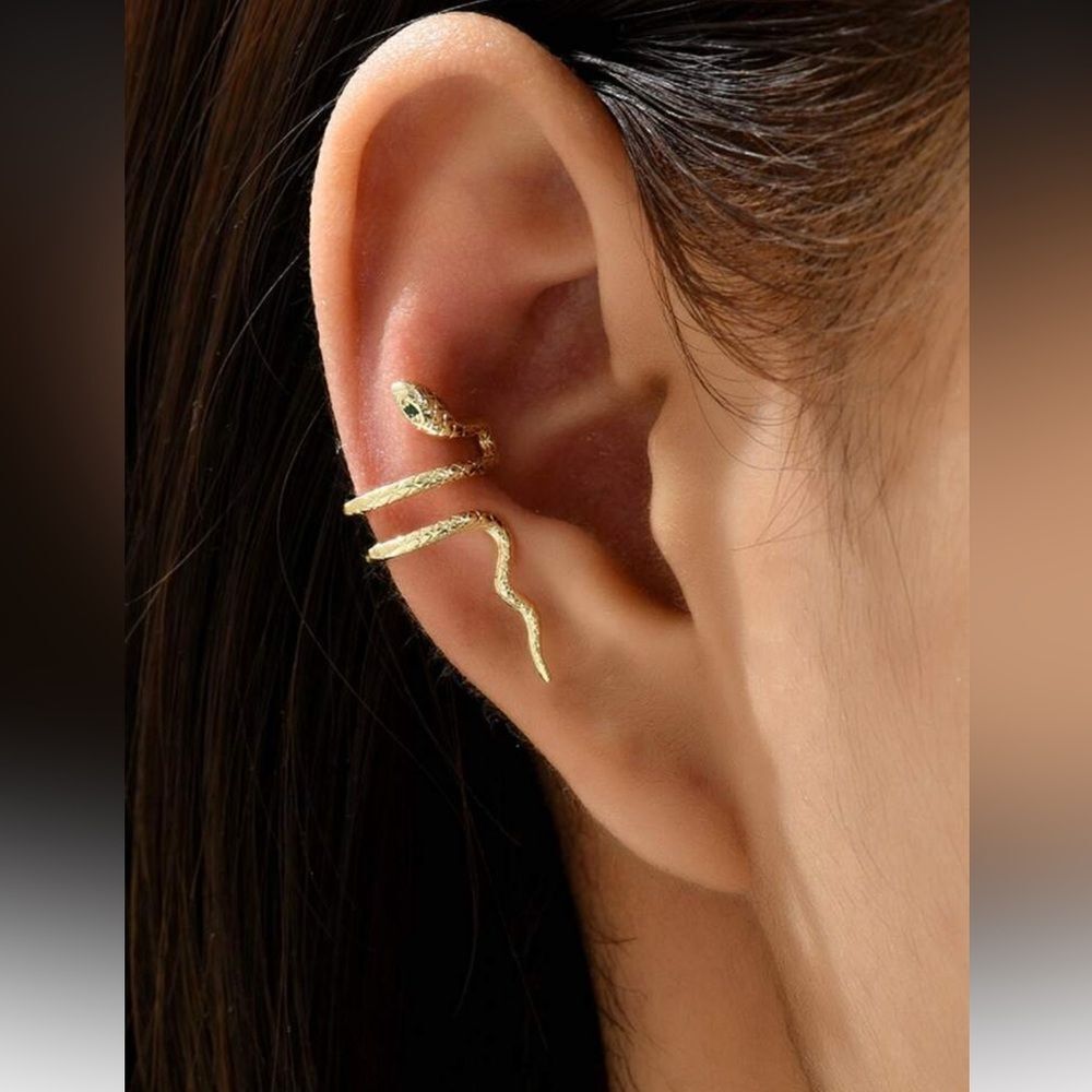 Snake cuff earrings M1249